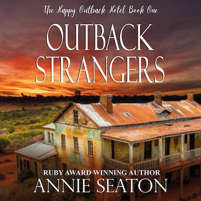 Outback Strangers – omslag til lydbogen af Annie Seaton