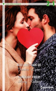 Allt livet kan ge / Kungligt frieri – omslag till ljudboken av Amy Ruttan,Janice Lynn