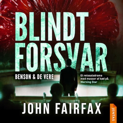 Blindt forsvar – omslag til lydbogen af John Fairfax