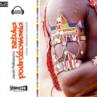 Sztuka podróżowania – okładka audiobooka, autor Jacek Pałkiewicz