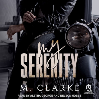 My Serenity – omslag til lydbogen af M. Clarke