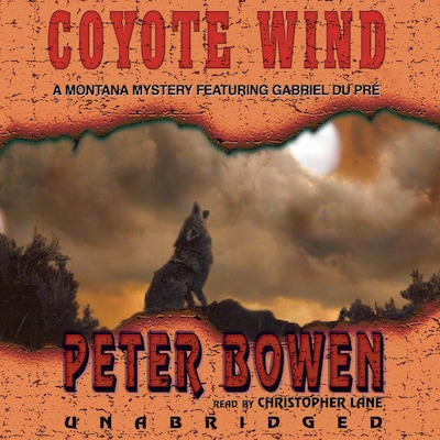 Coyote Wind – omslag til lydbogen af Peter Bowen