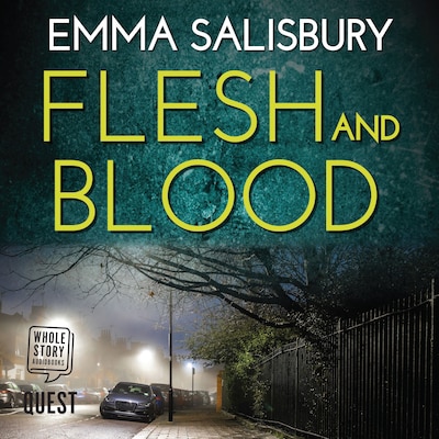 Flesh and Blood – omslag til lydbogen af Emma Salisbury