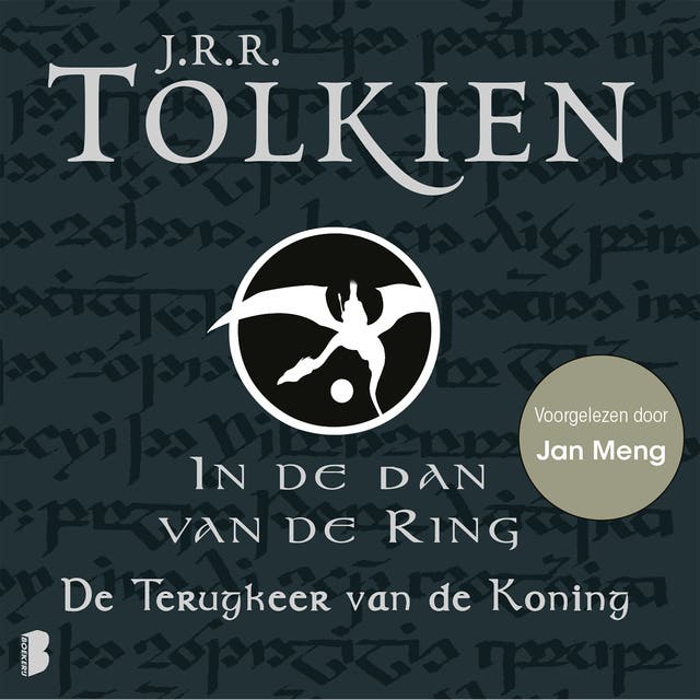 De terugkeer van de koning – omslag van het luisterboek van J.R.R. Tolkien