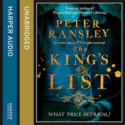The King’s List – omslag til lydbogen af Peter Ransley