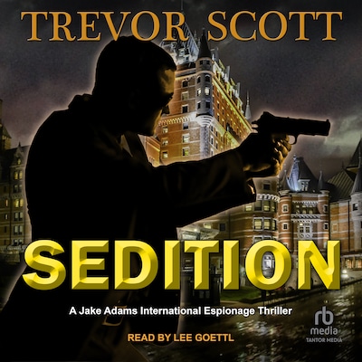 Sedition – omslag til lydbogen af Trevor Scott