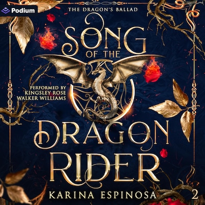 Song of the Dragon Rider – omslag til lydbogen af Karina Espinosa