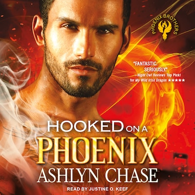 Hooked on a Phoenix – omslag til lydbogen af Ashlyn Chase