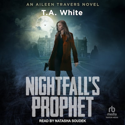 Nightfall's Prophet – omslag til lydbogen af T. A. White