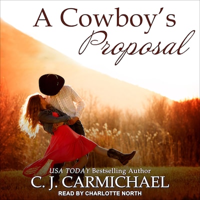 A Cowboy's Proposal – omslag til lydbogen af C.J. Carmichael