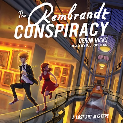 The Rembrandt Conspiracy – omslag til lydbogen af Deron Hicks
