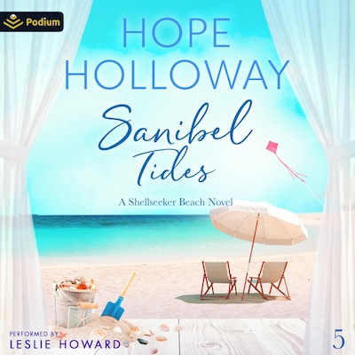 Sanibel Tides – omslag til lydbogen af Hope Holloway