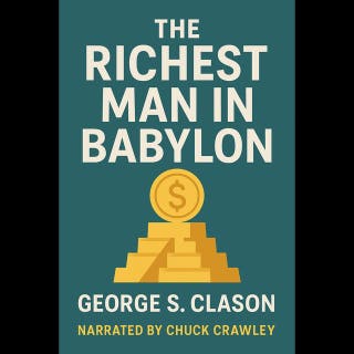 The Richest Man In Babylon – omslag till ljudboken av George Samuel Clason, Charles Crawley