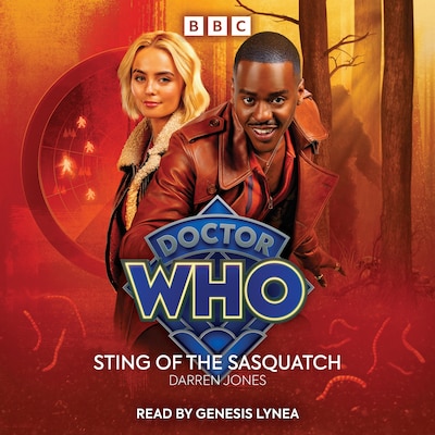 Doctor Who: Sting of the Sasquatch – omslag til lydbogen af Darren Jones
