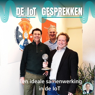 Een ideale samenwerking in de IoT – omslag van het luisterboek van Robert Heerekop