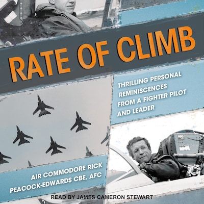 Rate of Climb – omslag til lydbogen af Air Commodore Rick Peacock-Edwards, CBE, AFC