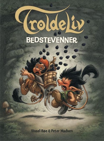 Troldeliv 2: Bedstevenner – omslag til lydbogen af Sissel Bøe