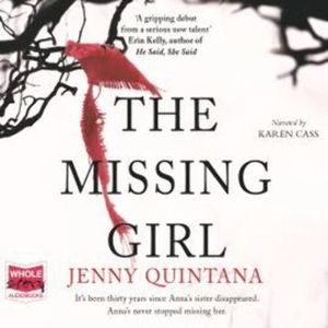 The Missing Girl – okładka audiobooka, autor Jenny Quintana