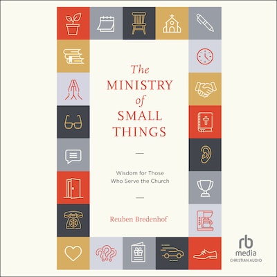 The Ministry of Small Things – omslag til lydbogen af Reuben Bredenhof