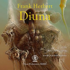 Diuna – okładka audiobooka, autor Frank Herbert