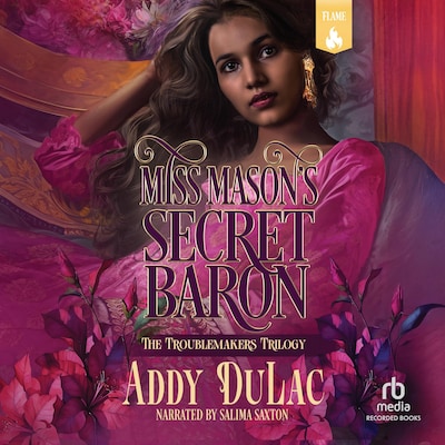 Miss Mason's Secret Baron – omslag til lydbogen af Addy Du Lac