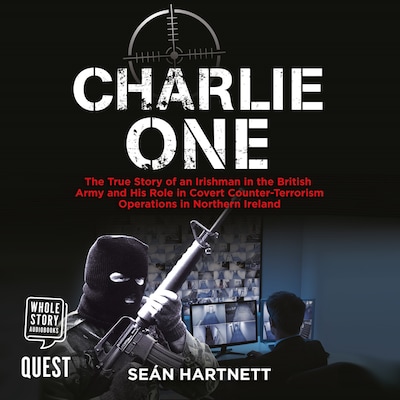 Charlie One – omslag til lydbogen af Sean Hartnett