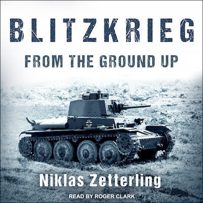 Blitzkrieg – omslag til lydbogen af Niklas Zetterling