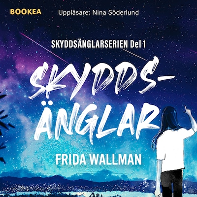 Skyddsänglar – omslag till ljudboken av Frida Wallman