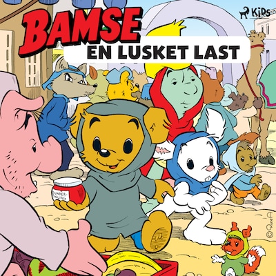 Bamse - En lusket last – omslag til lydbogen af Jens Hansegård