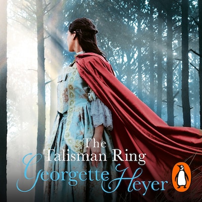 The Talisman Ring – omslag til lydbogen af Georgette Heyer