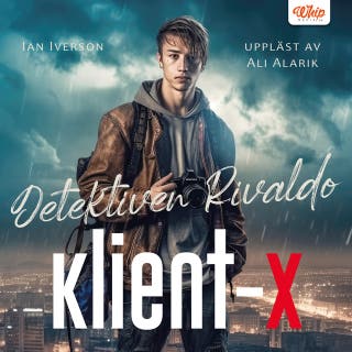 Klient-X – omslag till ljudboken av Ian Iverson