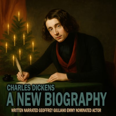 Charles Dickens A New Biography – omslag til lydbogen af Geoffrey Giuliano