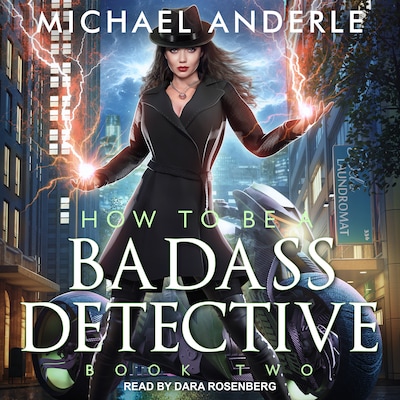 How To Be a Badass Detective II – omslag til lydbogen af Michael Anderle