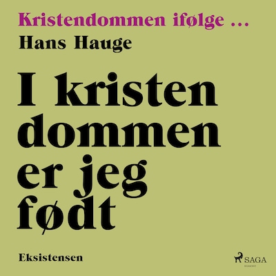 I kristendommen er jeg født – omslag til lydbogen af Hans Hauge