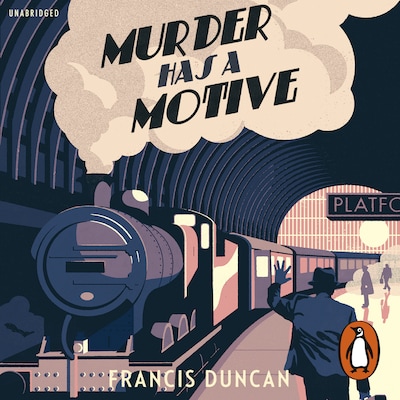 Murder has a Motive – omslag til lydbogen af Francis Duncan