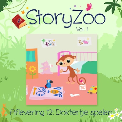 Doktertje spelen – omslag van het luisterboek van StoryZoo