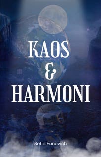 Kaos & Harmoni – omslag till ljudboken av Sofie Fonovich