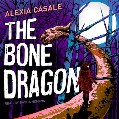 The Bone Dragon – omslag til lydbogen af Alexia Casale