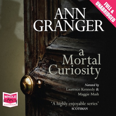 A Mortal Curiosity – omslag til lydbogen af Ann Granger