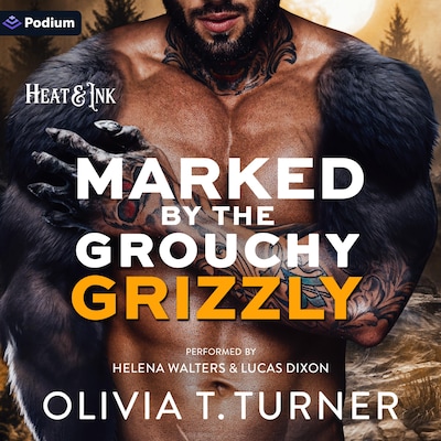 Marked by the Grouchy Grizzly – omslag til lydbogen af Olivia T. Turner