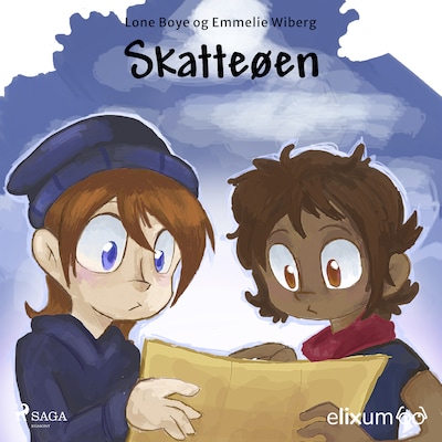 Skatteøen – omslag til lydbogen af Lone Boye