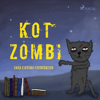 Kot Zombi – okładka audiobooka, autor Sara Ejersbo Frederiksen