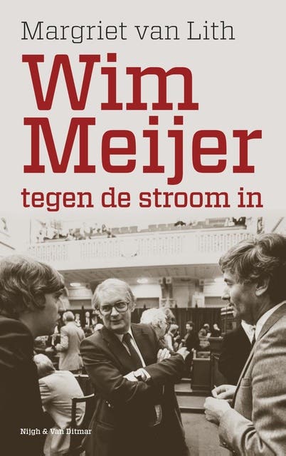 Wim Meijer: tegen de stroom in – omslag van het luisterboek van Margriet van Lith