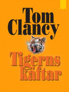 Tigerns käftar – omslag till ljudboken av Tom Clancy