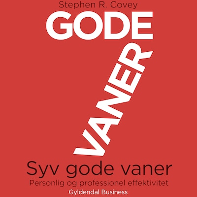 7 gode vaner (kort udgave) – omslag til lydbogen af Stephen R. Covey