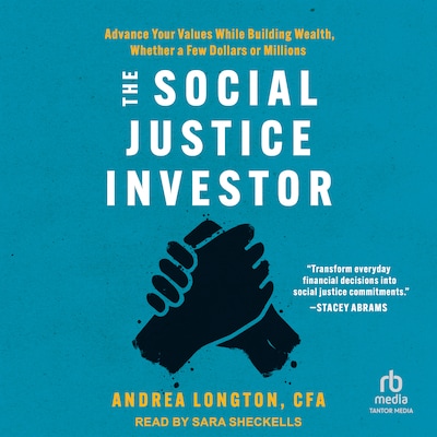 The Social Justice Investor – omslag til lydbogen af Andrea Longton
