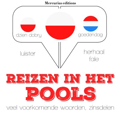 Reizen in het Pools – omslag van het luisterboek van JM Gardner