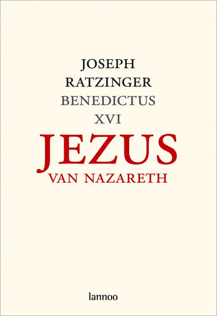 Jezus van Nazareth Deel 1 Van de doop in de Jordaan tot de gedaanteverandering – omslag van het luisterboek van Joseph Ratzinger
