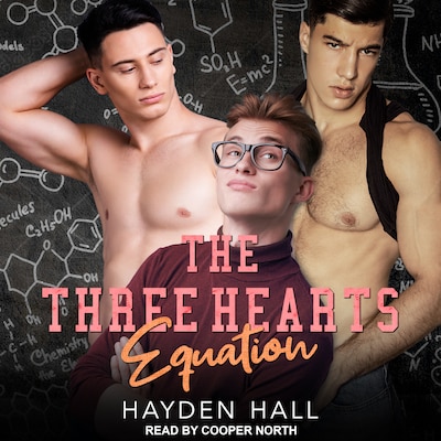 The Three Hearts Equation – omslag til lydbogen af Hayden Hall