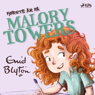 Første år på Malory Towers – omslag til lydbogen af Enid Blyton